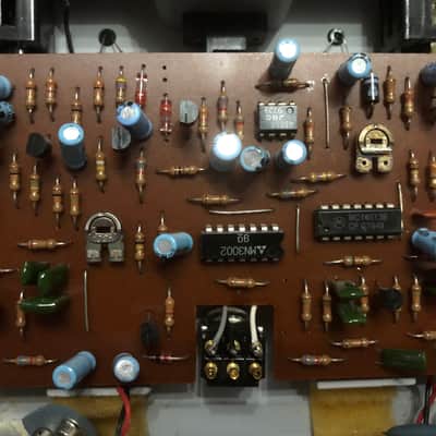 VOX DISTORTION 1901 / 7001 s.n. 1-01907 + VOX CHORUS 1905 / 7005 s.n. 5-00213 Made in Japan early 80’s image 8