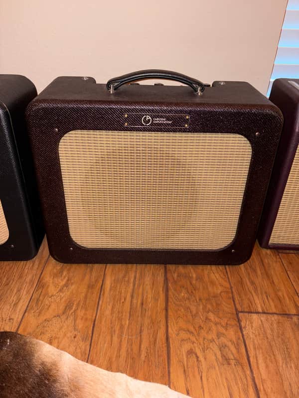 Carstens Amplification Blue Sky 8-Watt 1x12" Guitar Combo 2015 - Present - Black image 1