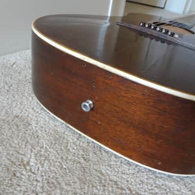 Vintage 1942 Gibson LG-1 (one of only 130 X-braced all mahogany LG-1's made) image 11