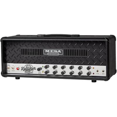 Mesa Boogie 90s Dual Rectifier 2-Channel Head - Black Open Box Demo image 2