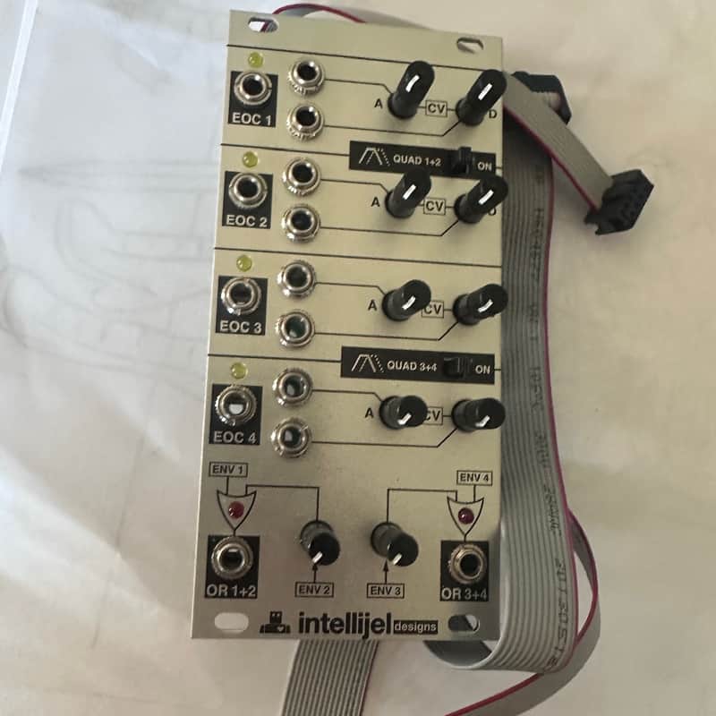 Intellijel Quadra Expander Eurorack Synth Module 2013 - 2019 - Silver image 1