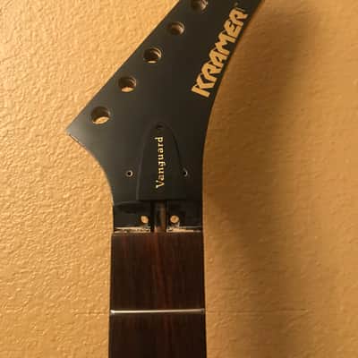 **1985 USA KRAMER Vanguard Banana Headstock Brown Stain Line Neck** image 1