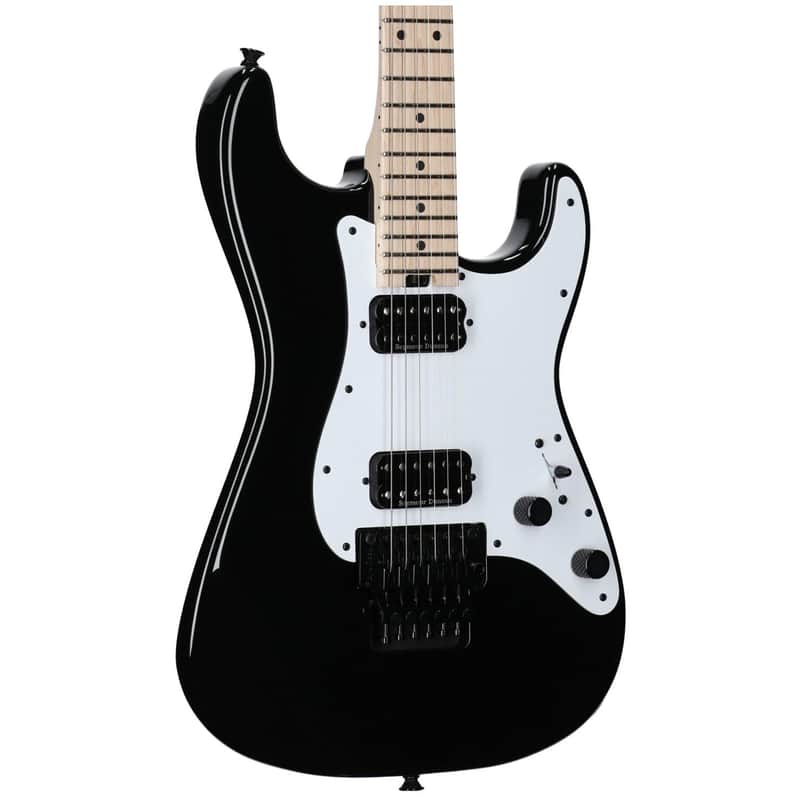 Charvel Pro-Mod So-Cal Style 1 HH FR M Electric Guitar, Maple Fingerboard, Black image 1