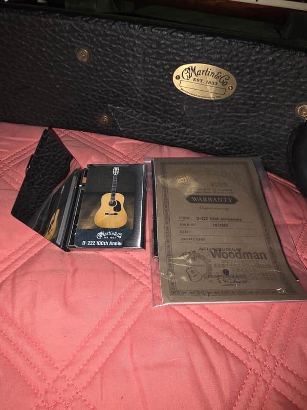 2016 Martin D-222 Ditson 222 Anniversary Model image 1