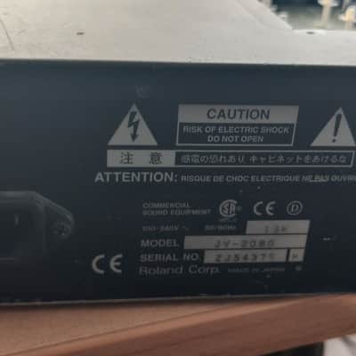 Roland JV-2080 64-Voice Synthesizer Module 1997 - 2000 - Black - 2 UNITS !!! image 10