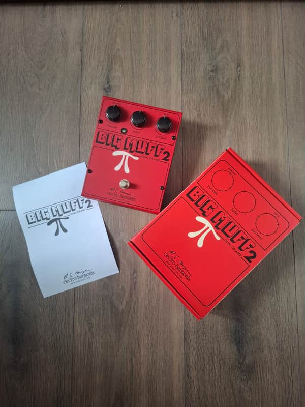 Electro-Harmonix / JHS Big Muff 2 Dual Op-Amp Fuzz 2025 - Red image 1