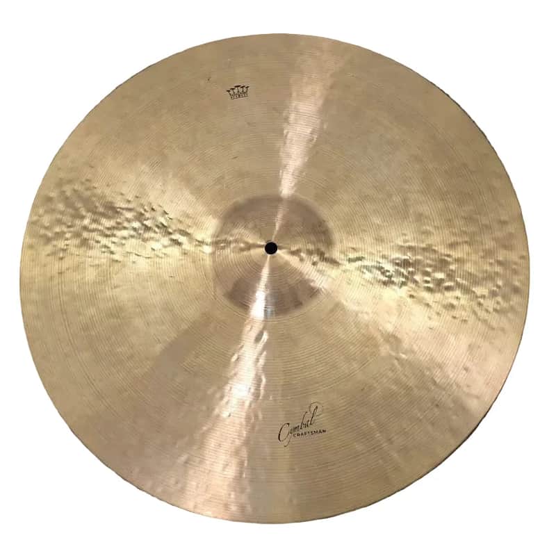 Used Royal Cymbal Craftsman Crash Ride Cymbal 20" - Good image 1