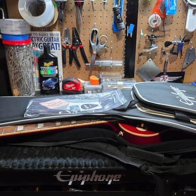 Epiphone '59 Les Paul Standard Outfit 2020 - 2025 - Aged Dark Cherry Sunburst image 18