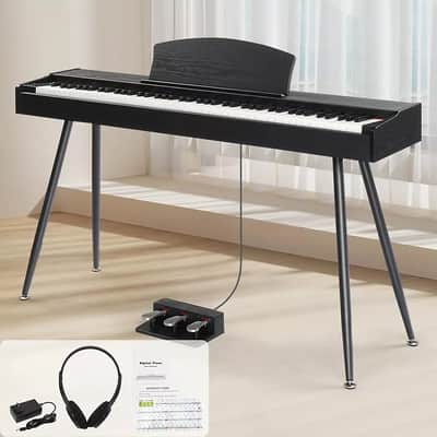 88 Keys Digital Piano Full Weighted Keyboards,3 Pedals,Supports USB-MIDI image 1