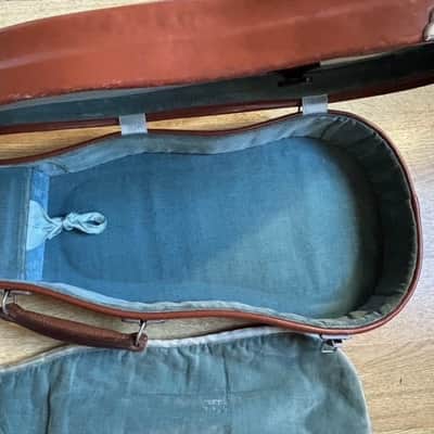 Genuine Leather violin case 4/4  1960-80’s  - Genuine leather image 10