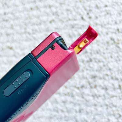 KENWOOD CP-K5 Walkman Cassette Player, Excellent Rare Pink Red ! For Display or Repair ! image 8