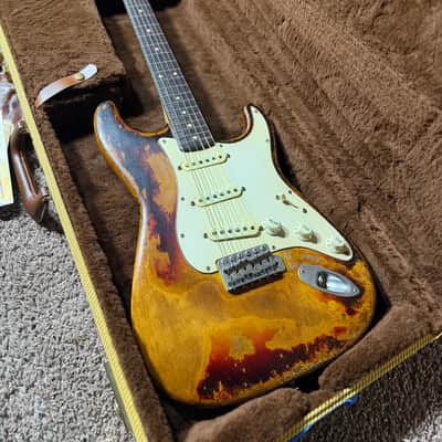 Nacho 2024 Early 60s Strat “Rory” - Aged Sunburst image 20