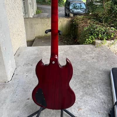 Gibson SG Faded T with Rosewood Fretboard 2017 - Gloss Worn Cherry image 18