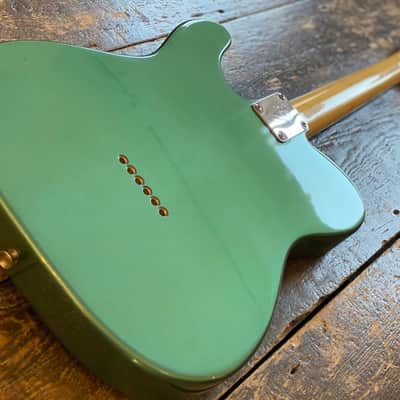 Fender 1971 Reissue Telecaster in Rare Sherwood Green Finish CIJ 2002 w/ Hardcase image 4