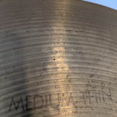 Zildjian A 16" Medium Thin Crash 1970s image 6