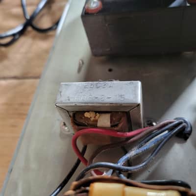 Fender Vibrolux Amp Wheat Grille 1962 - Brown Tolex image 21