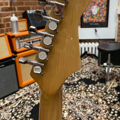 Flipped ?-Style Guitar Seafoam Green Sparkle Finish image 6