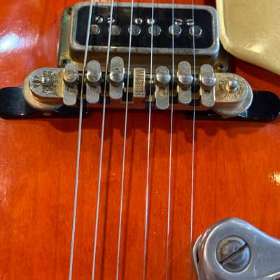 1957 Gretsch 6120 Chet Atkins Hollow Body - Orange image 6