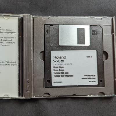 Roland VA-3 Floppy 'Disk 1' image 3