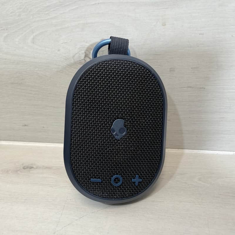 Skullcandy Portable Bluetooth Speaker – Compact, Clip-On, Blue/Black image 1