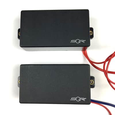 Squier SQR Active Ceramic Humbucker Pickups - Set - Black (2022) image 1