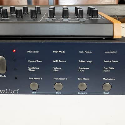 Waldorf Microwave RackWavetable Synth 1989 W/Programmer image 3