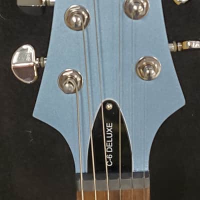 Schecter Diamond series C-6 Deluxe - Metallic Pearl Blue image 5