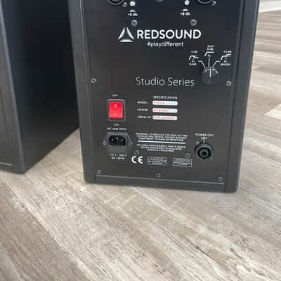 Red Sound Studio 6 Studio Monitors Espresso Satin/Black image 9