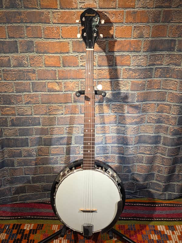 Savannah 5-String Left-Handed Banjo Brown Burst image 1