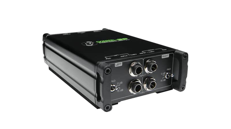 Mackie MDB-2P M-Series Passive Stereo Direct Box image 1