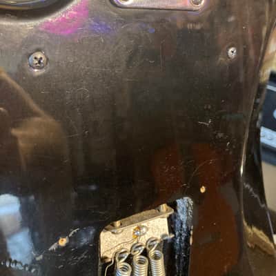Squier by Fender Stratocaster MIK 1989 - Black image 7