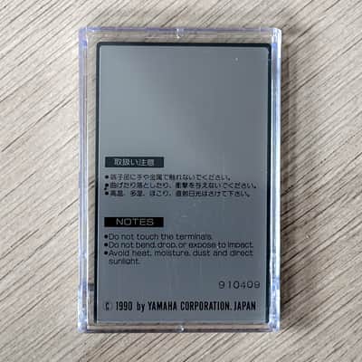 Yamaha TG33 VC3302 Studio Selection Voice Data ROM card image 2