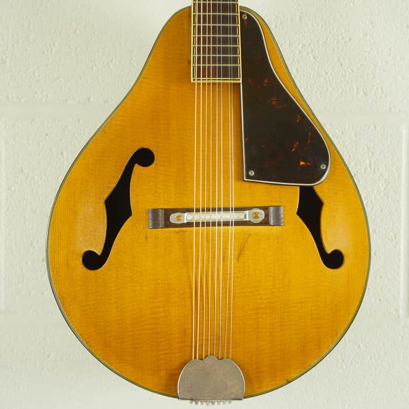 Thumb Mandolin Japan Mandolin - Natural - Neck Heel Repair image 1