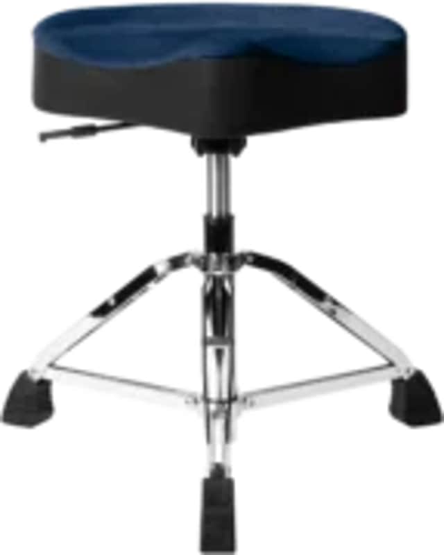 Gator Air Glide Drum Throne Saddle Seat - Blue image 1