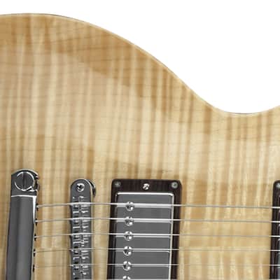 Gibson The Les Paul All Wood Antique Natural Flamed All Maple Electric Guitar LP image 6