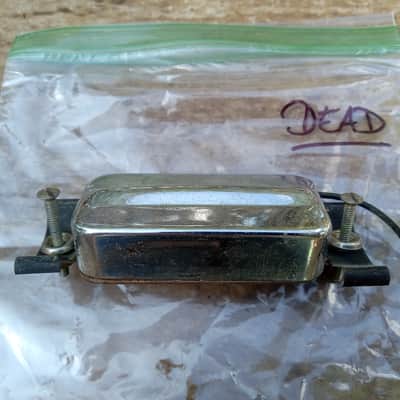 Vintage 1960's Kay Speed Bump Electric Guitar Pickup Project w/ Original Mounting Hardware! image 2
