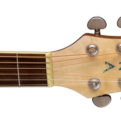 Luna Flora Rose Folk Acoustic-Electric Natural, New, image 5
