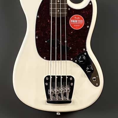 Squier Classic Vibe 60’s Mustang Bass - Olympic White image 2