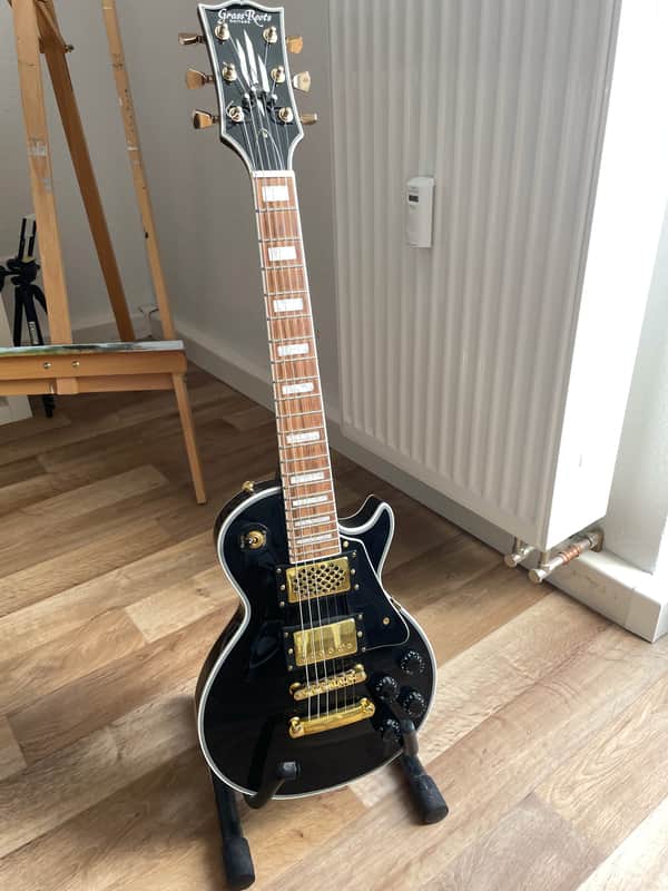 Immagine GrassRoots G-LPC-Mini 2022 - Black (Mini Les Paul) - 1
