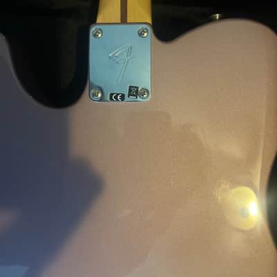 Fender Ltd Ed. Mexican telecaster- Burgandy Mist- with Dimarzio pickups and locking hardshell case image 7