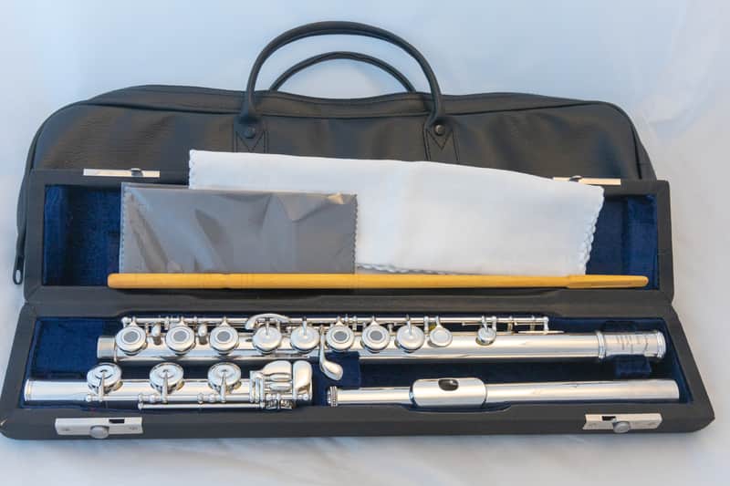 Muramatsu EX III Open-hole Conservatory Flute *Silver Headjoint *Low-B *Made in Japan *Cleaned & Serviced image 1