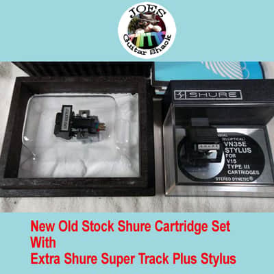 1970's Shure V15 Type III Super Track Plus Turntable Cartridge New "With" Also A Spare New Original Shure Super Track Plus. Everything is New and All In The Box L@@k! #041 image 6