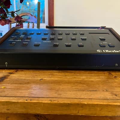 Oberheim DSX 16-Voice Digital Sequencer 1981 - Blue with Wood Sides image 8