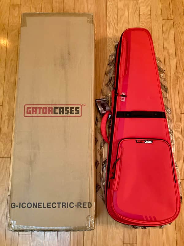 NIB Gator Icon Red Electric Guitar Gig Bag 25th Anniversary Edition NIB image 1