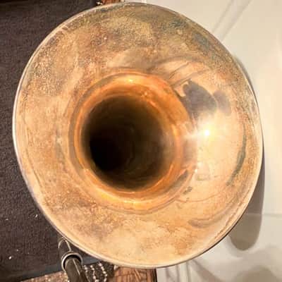 F. E. Olds  LM Tenor Trombone 1918  W/ Original Hardcase PLAYER image 20