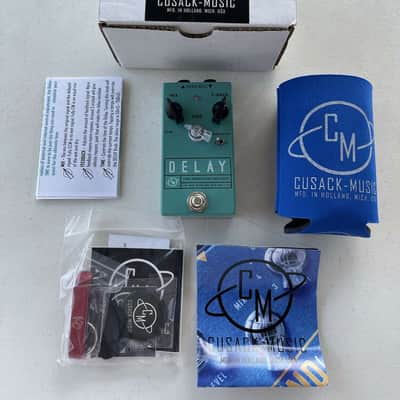 Cusack Music Delay Time Modulation Emulator Guitar Effect Pedal + Original Box image 1