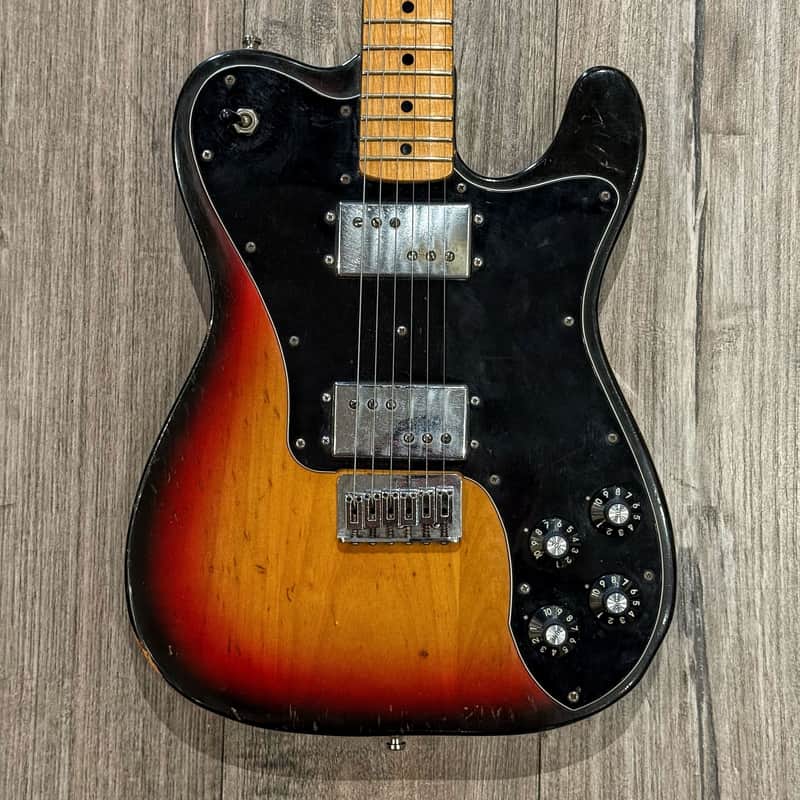 Fender Telecaster Deluxe Sunburst 1974 image 1