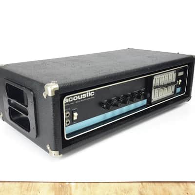 Vintage Acoustic Model 450 / Solid State Bass Amp Head 170 Watts w/ Footswitch image 4