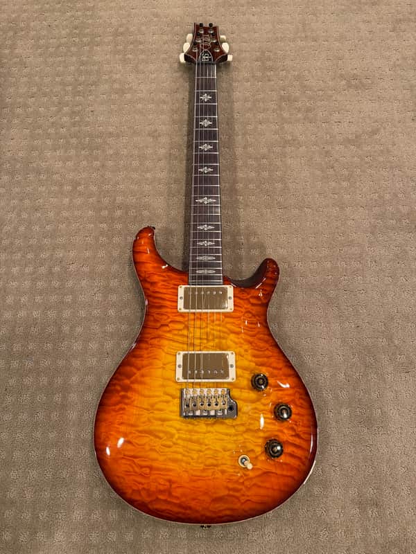 PRS Private Stock DGT Collection Series - Pernambuco Neck Mammoth Ivory 1 piece quilt image 1