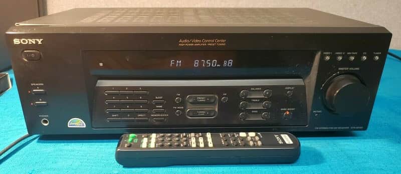 USED SONY STR-DE185 100 WATT AUDIO VIDEO RECEIVER WITH TESTED WORKING image 1